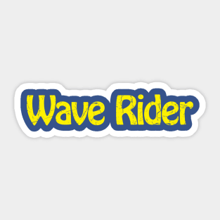 Wave Rider Sticker